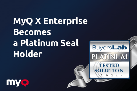 MyQ X Enterprise : encore mieux que l’or