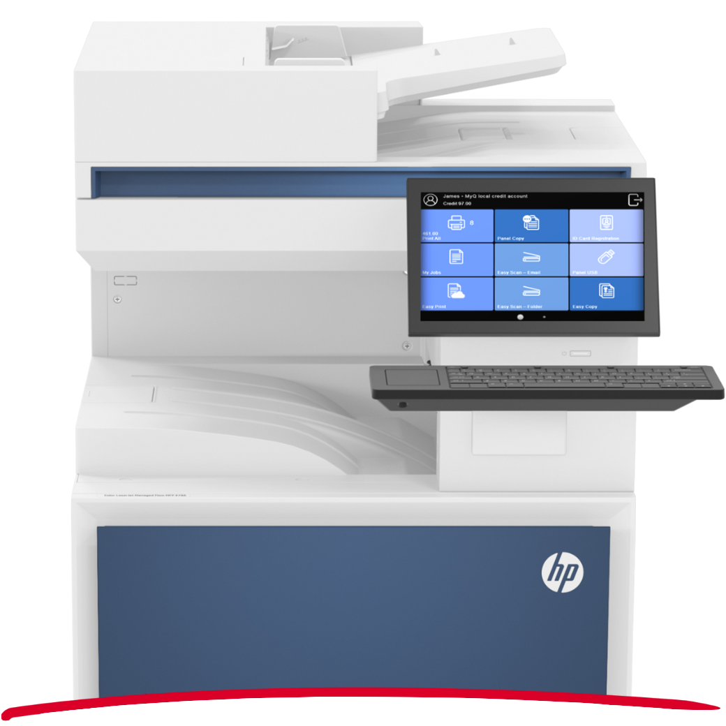 HP Multifunction Printers  
& MyQ X
